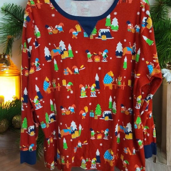 Wondershop Plus Size Christmas Pajamas Pajamas 2XL - Picture 6 of 13